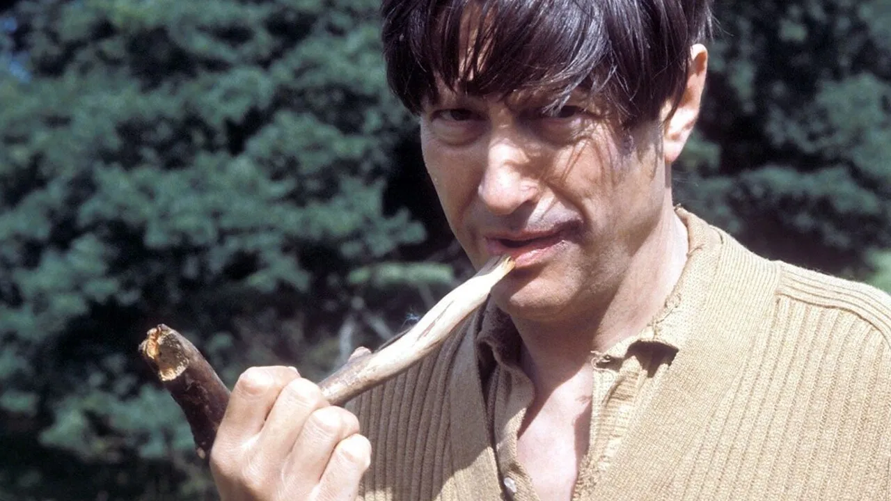 Blue Remembered Hills backdrop