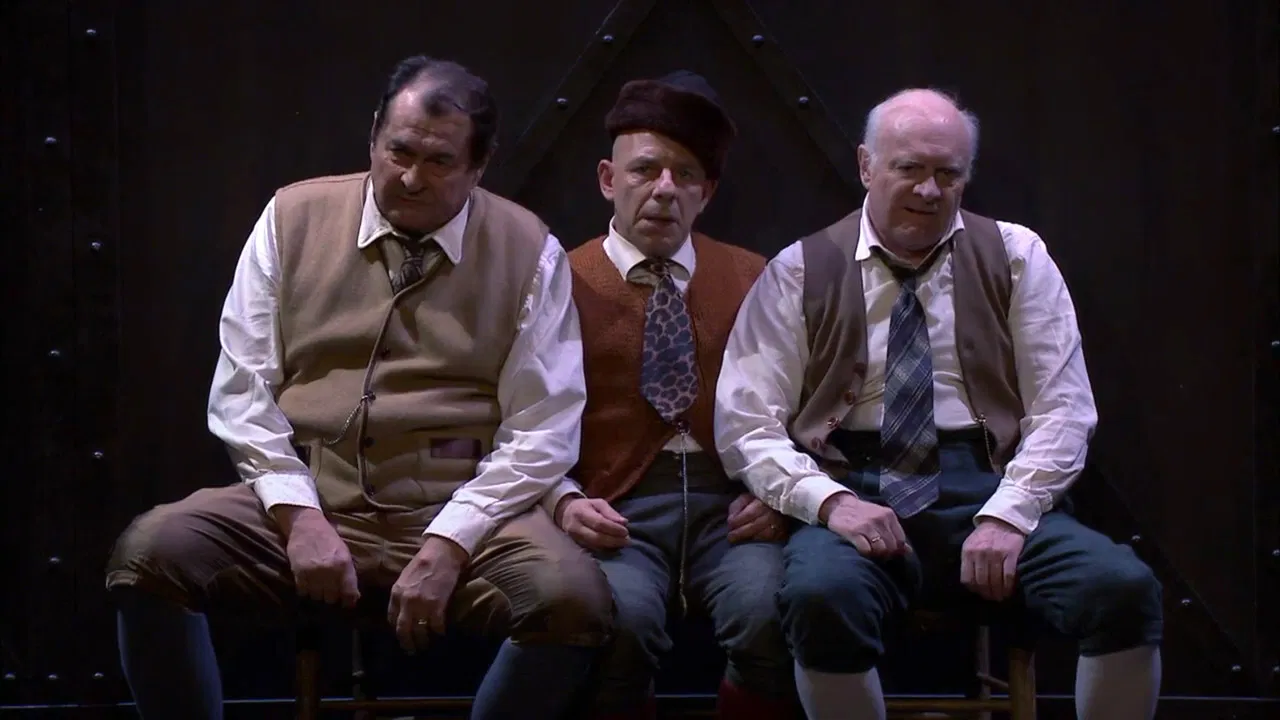 Les rustres backdrop