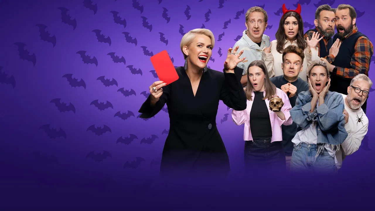 LOL: Last One Laughing - Norway - Halloween Special backdrop