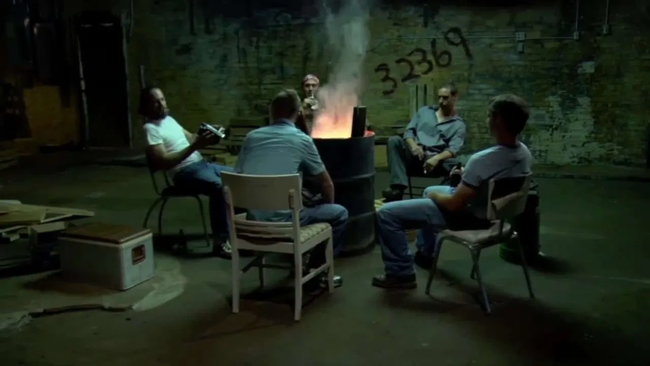 13 Hours in a Warehouse backdrop