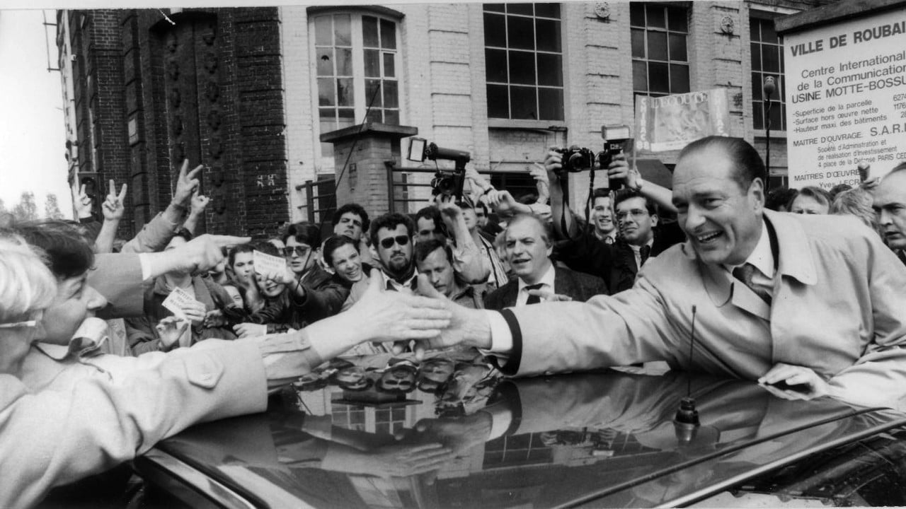 Jacques Chirac, du jeune loup au vieux lion backdrop