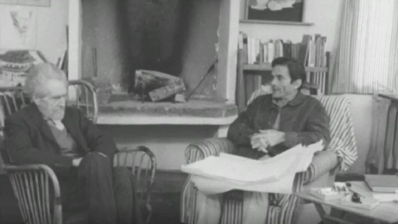 Pasolini Interviews: Ezra Pound backdrop