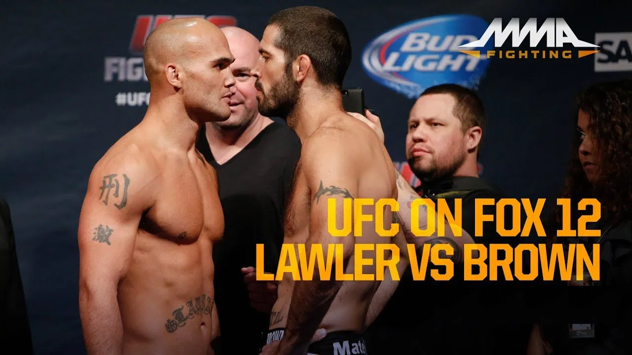 UFC on Fox 12: Lawler vs. Brown backdrop