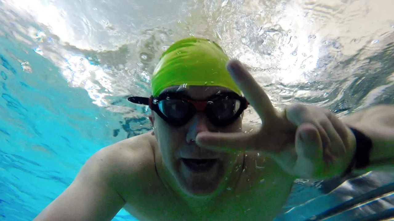 Swimming to Ferguson backdrop