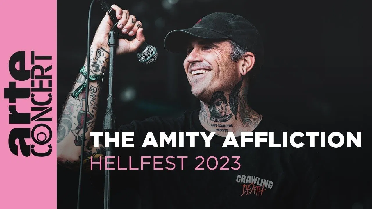 The Amity Affliction - Hellfest 2023 backdrop