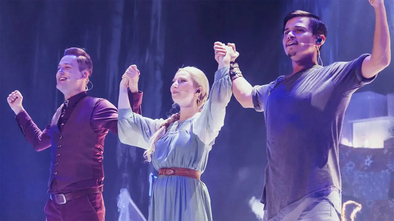 Nachtwacht Show: De Bevroren Sneeuwkoningin backdrop