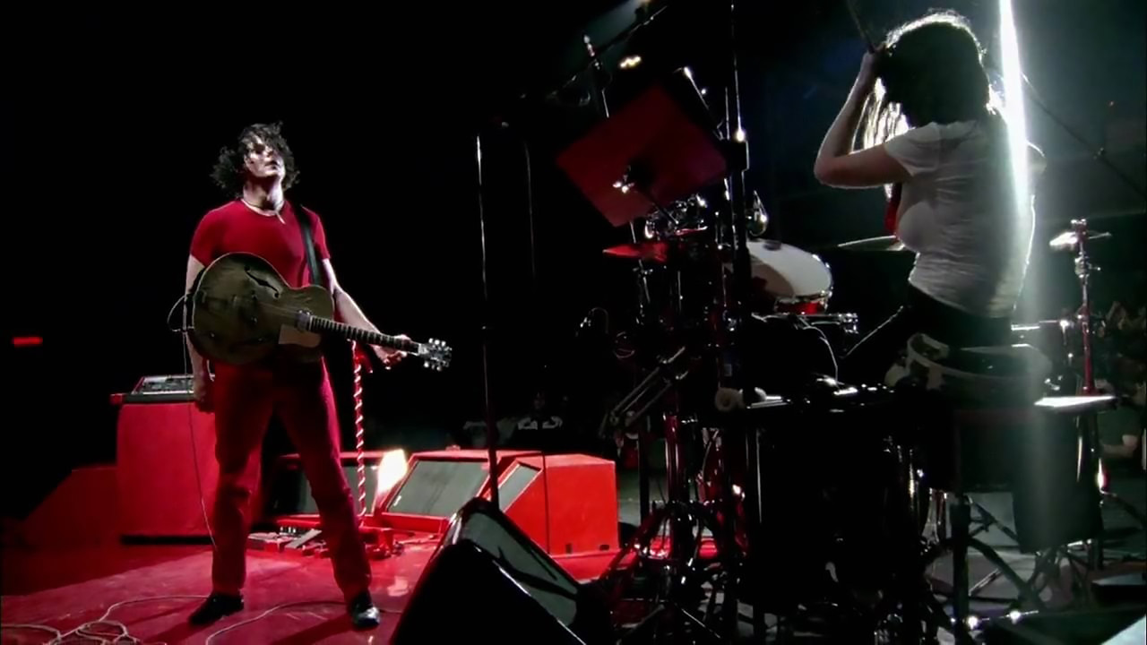 The White Stripes: Under Great White Northern Lights backdrop