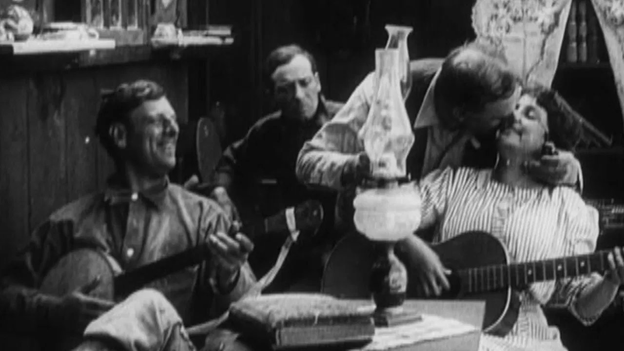 Broncho Billy's Narrow Escape backdrop