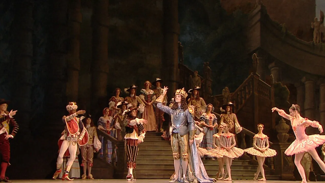 The Sleeping Beauty backdrop