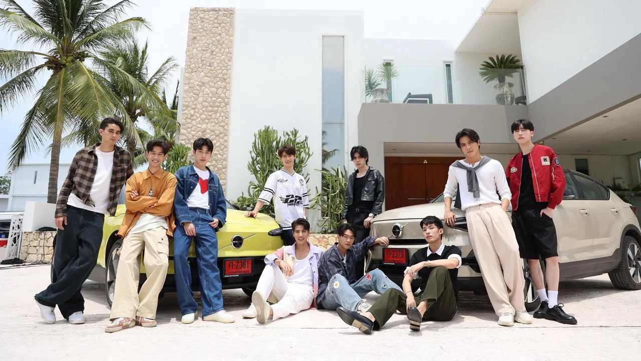 Boys Vibe The Project backdrop