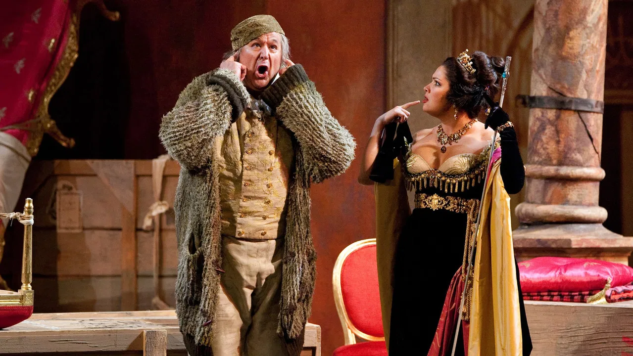 The Metropolitan Opera: Don Pasquale backdrop