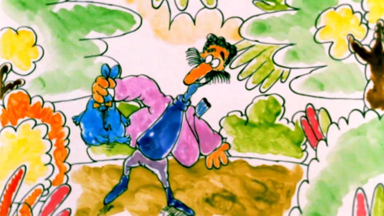 The Lucky Bunny backdrop