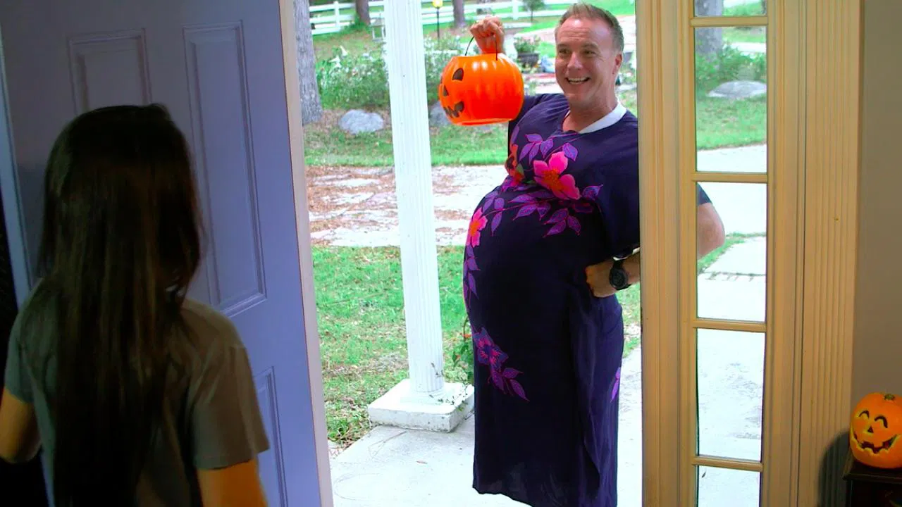 Sam and Elvis backdrop