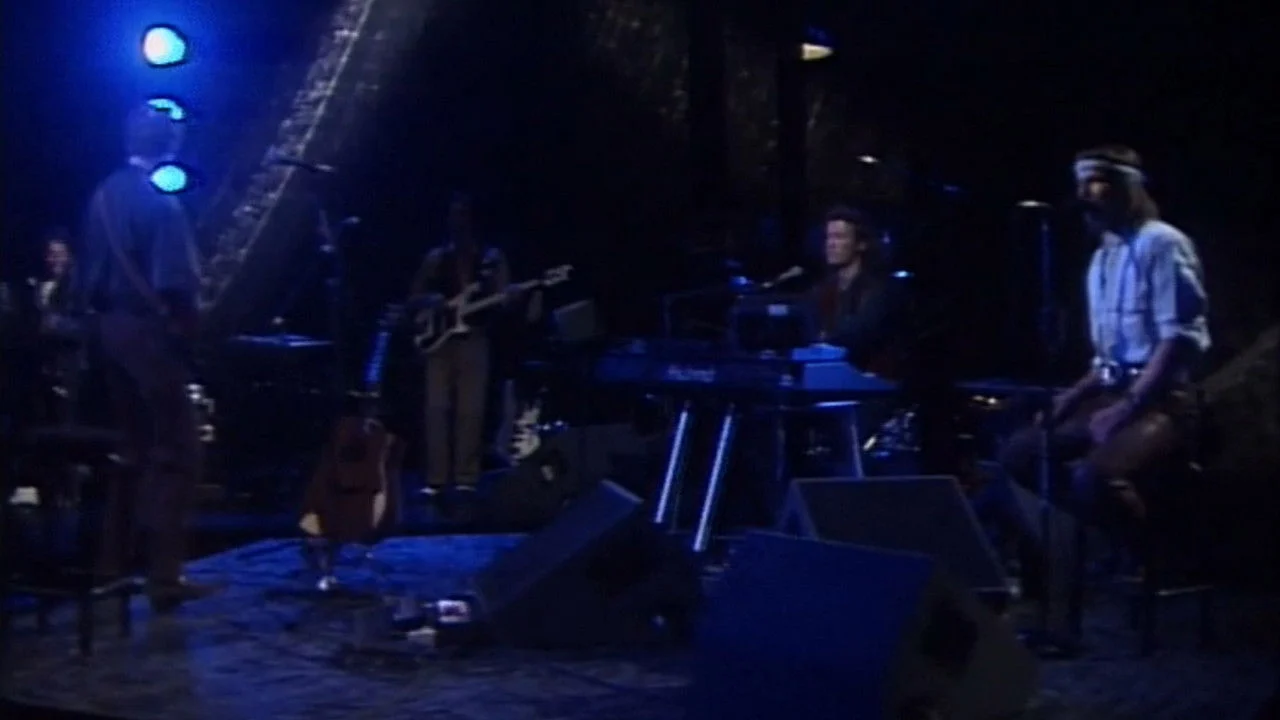 a-ha: Headlines and Deadlines backdrop