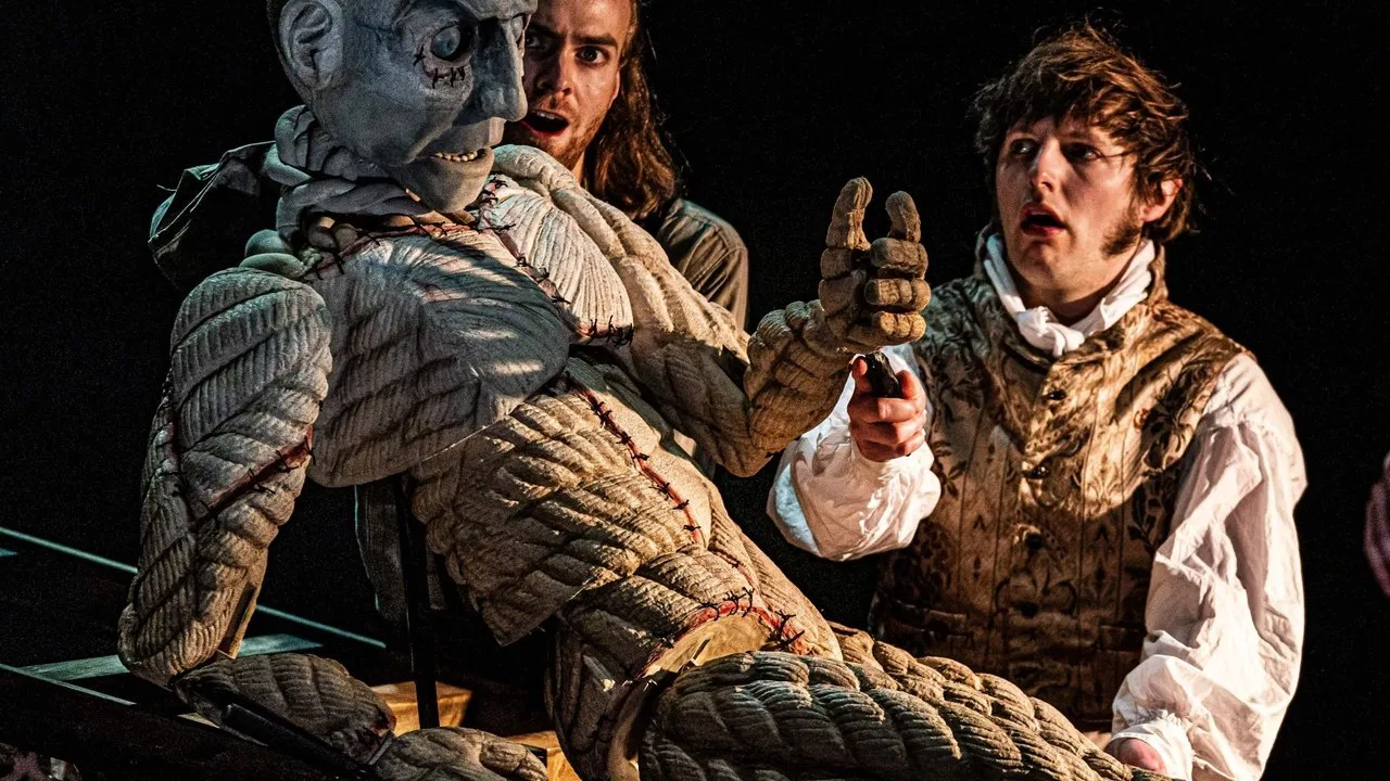 Frankenstein backdrop