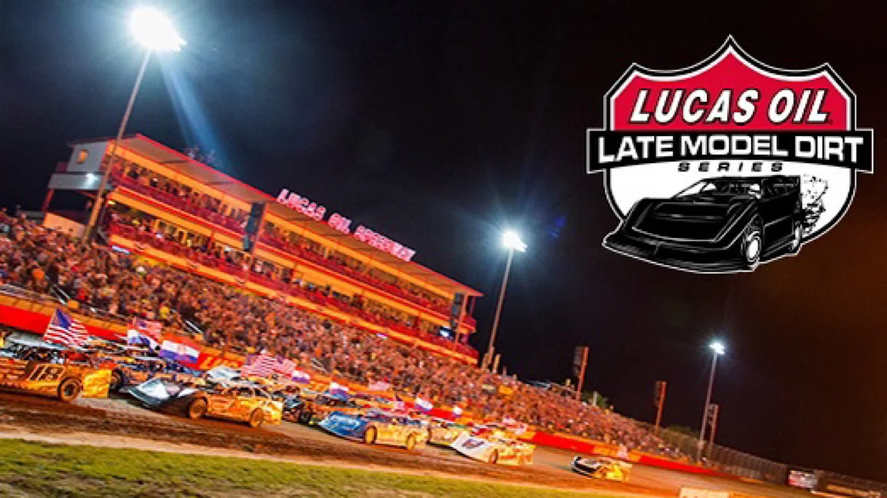 Lucas Oil Late Model Dirt Series backdrop