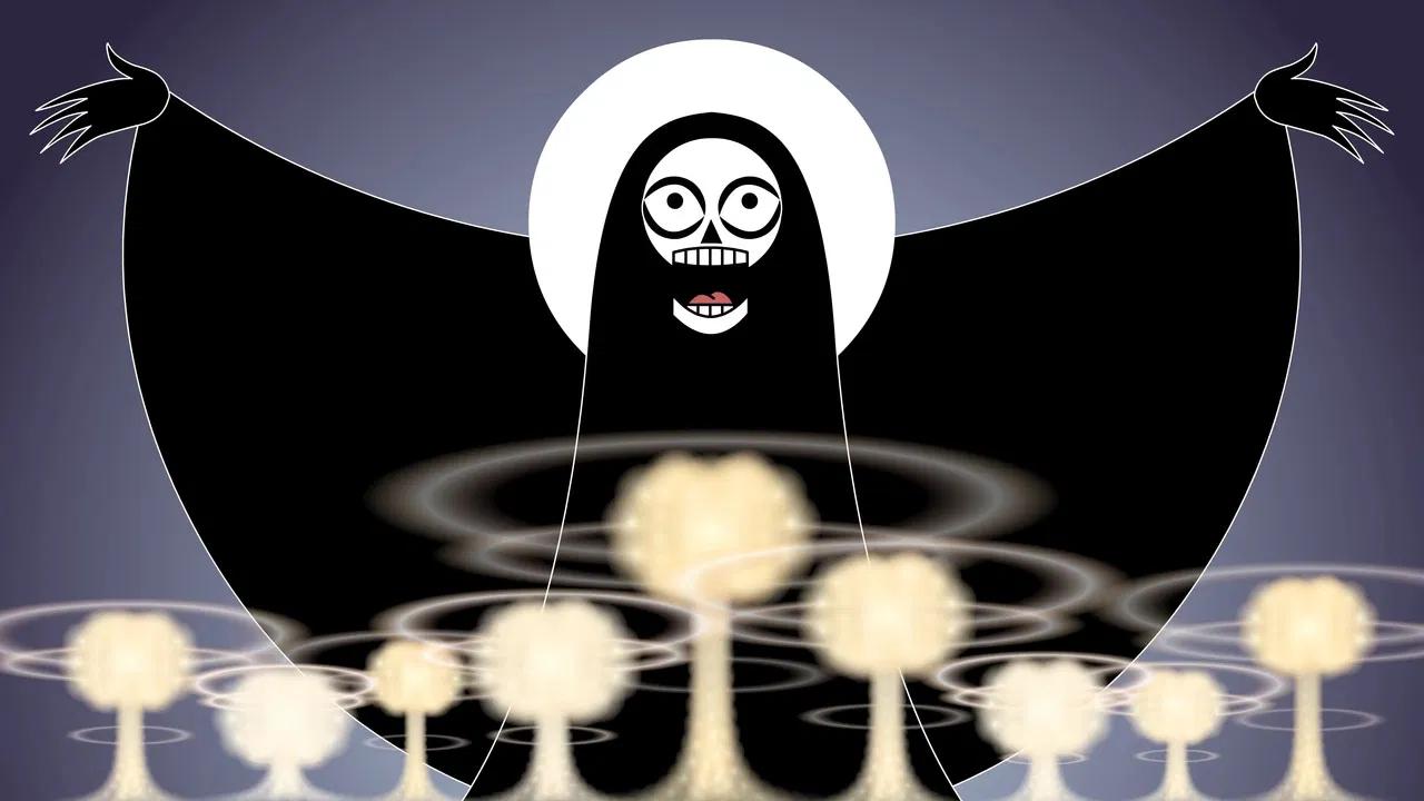 This Land is Mine backdrop