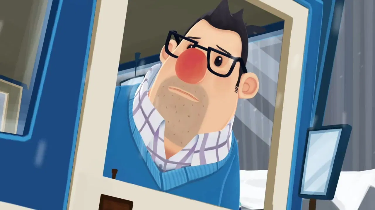 Weather Boy backdrop