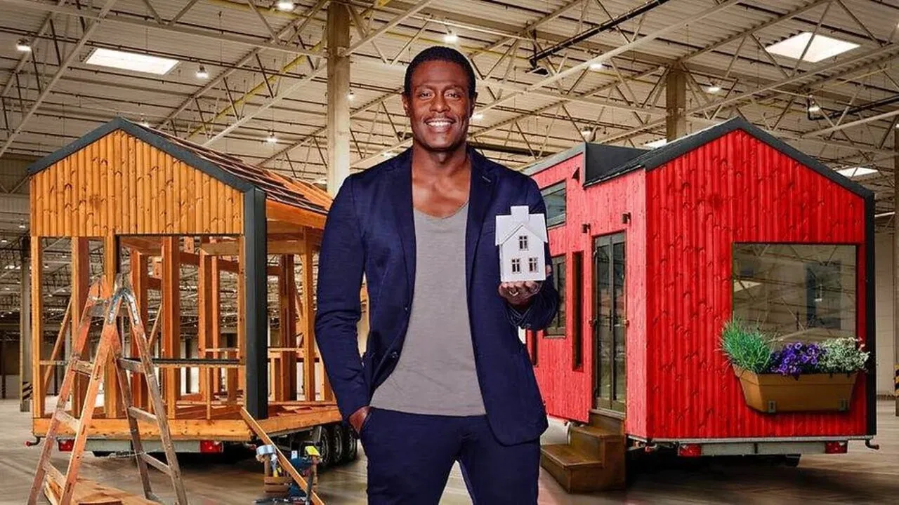 Tiny House Battle backdrop