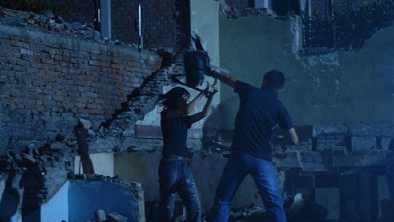 Kids in Shanghai backdrop