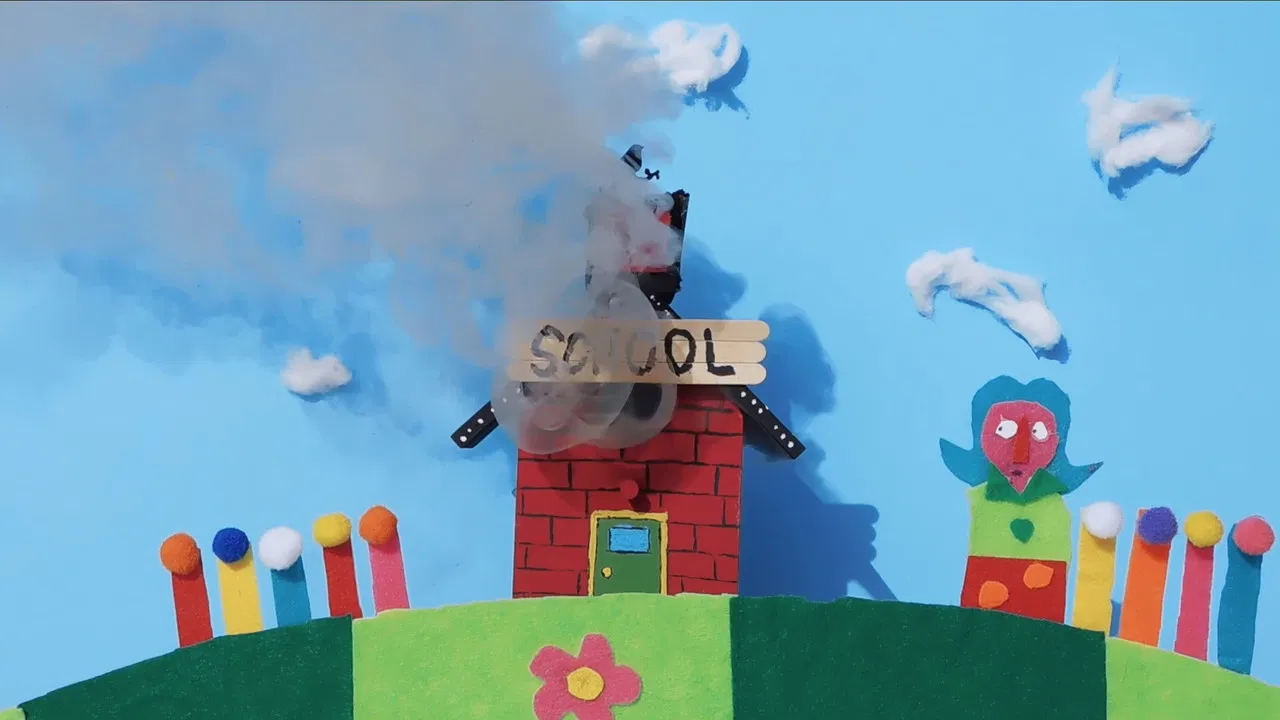 Science Project backdrop