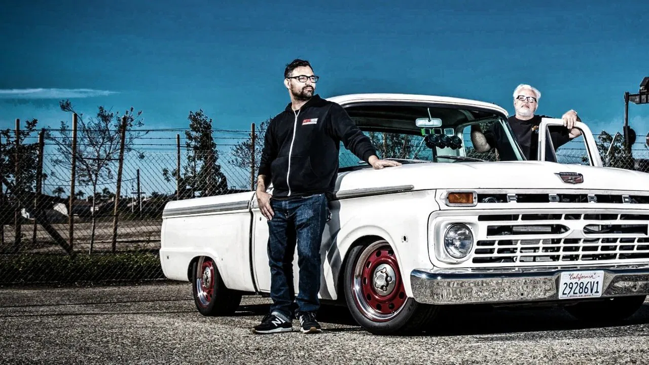 Hot Rod Garage backdrop