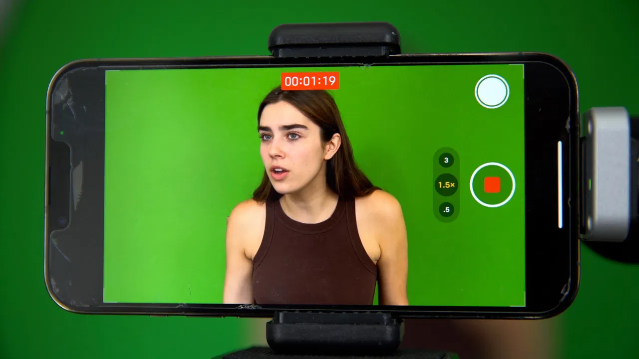 The Self Tape backdrop