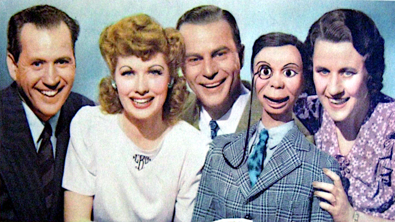 Look Who's Laughing backdrop