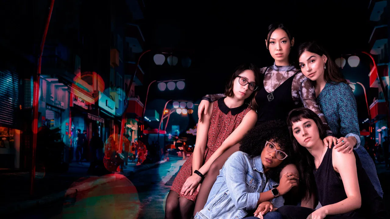 We Are Five backdrop