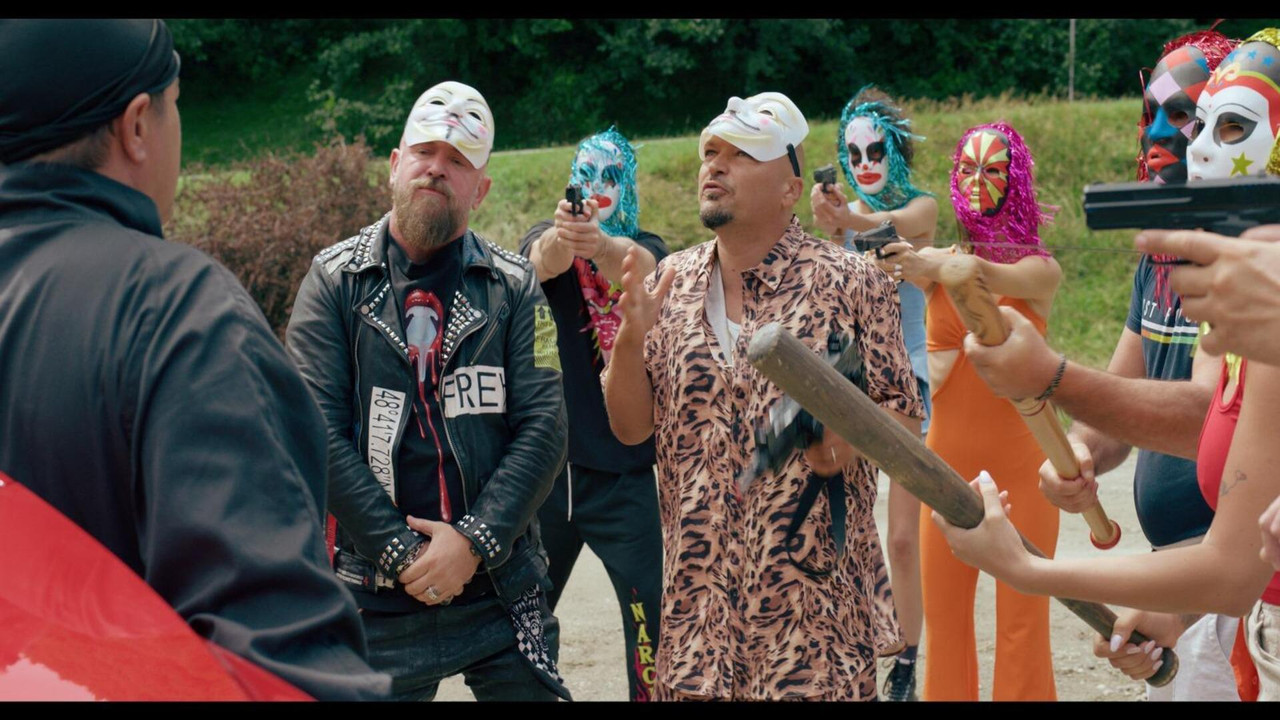 Transilvanian Ninja backdrop