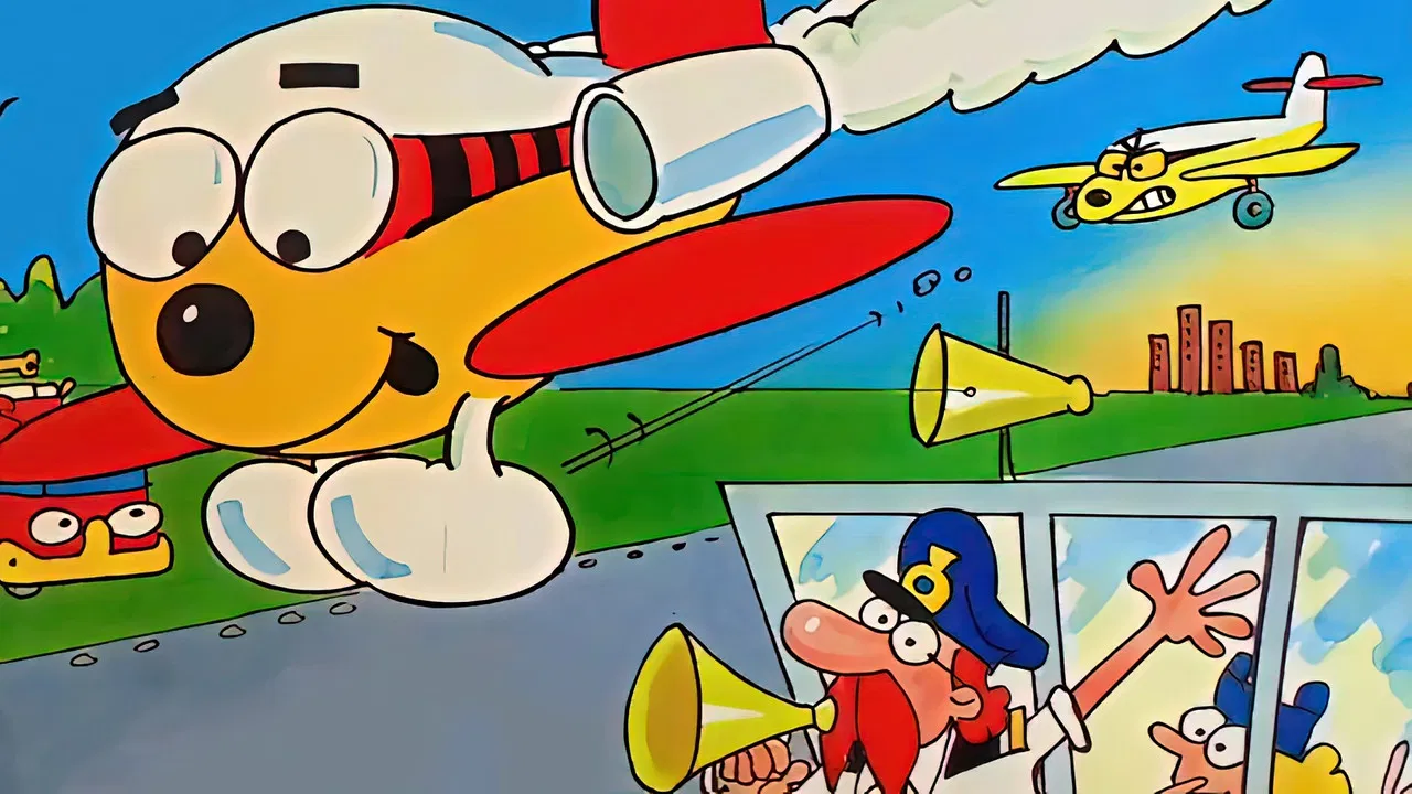 Jimbo and the Jet Set backdrop