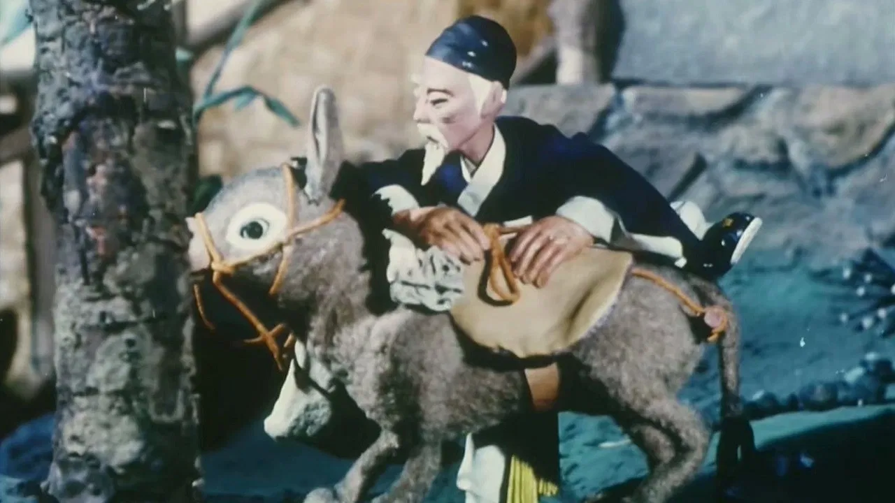 Mr Dong Guo and The Wolf of Zhongshan backdrop