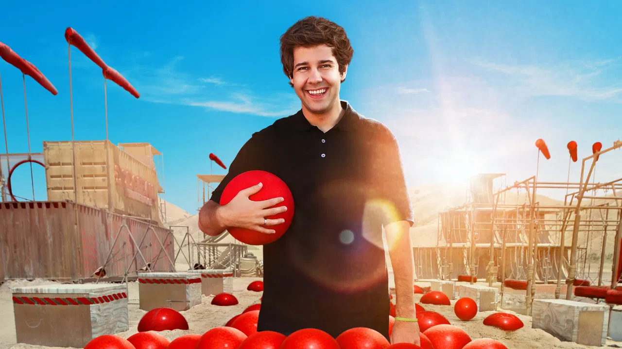 Dodgeball Thunderdome backdrop