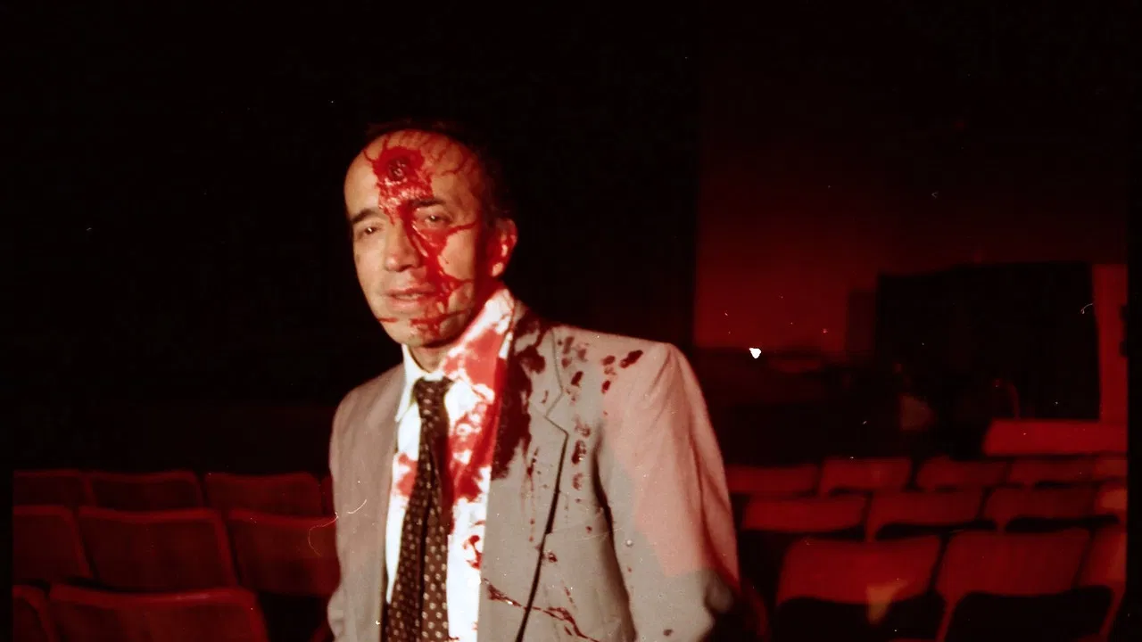 My Name is Bruce backdrop