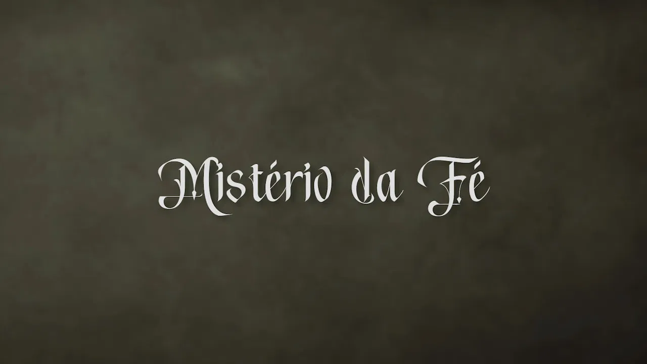 Mistério da Fé backdrop