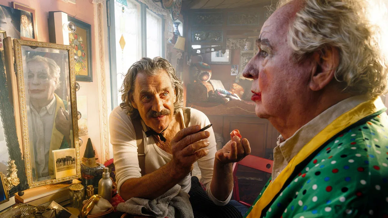 Zimmer mit Stall - So ein Zirkus backdrop