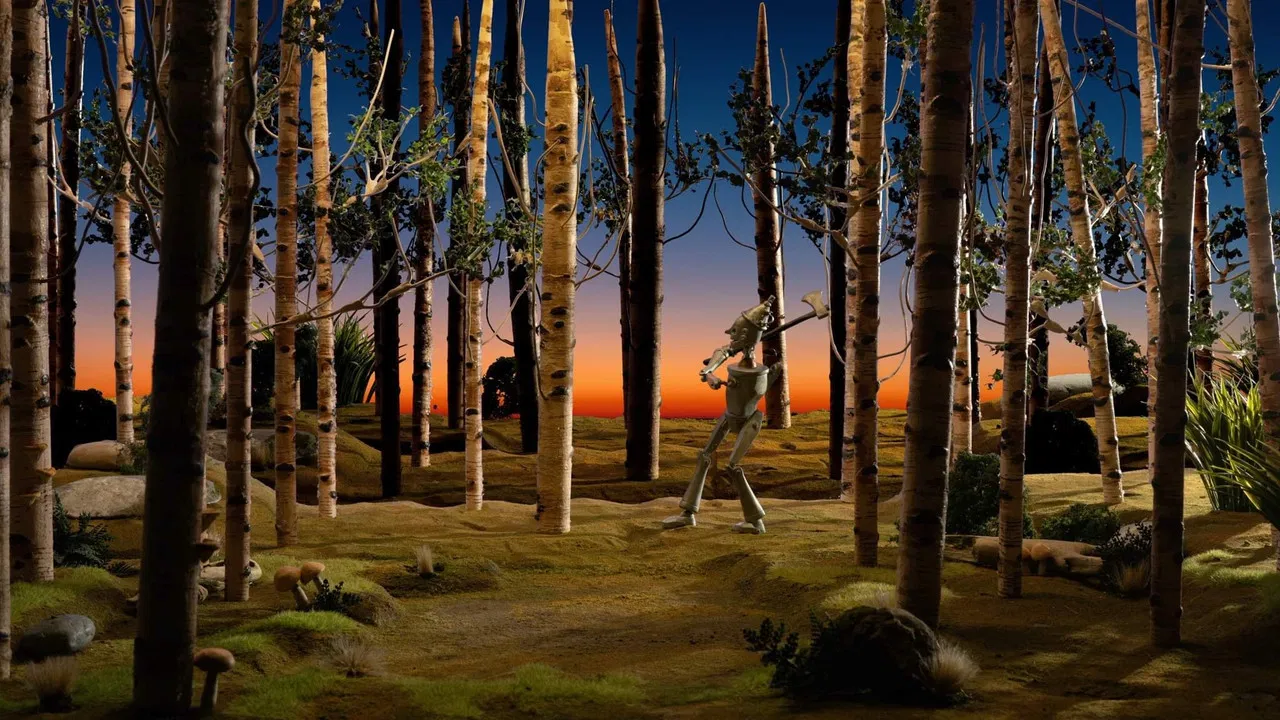 The Tin Woods backdrop