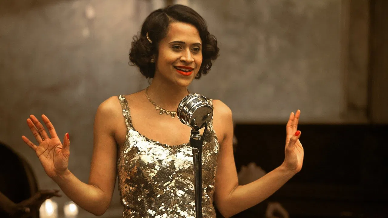 Dancing on the Edge backdrop