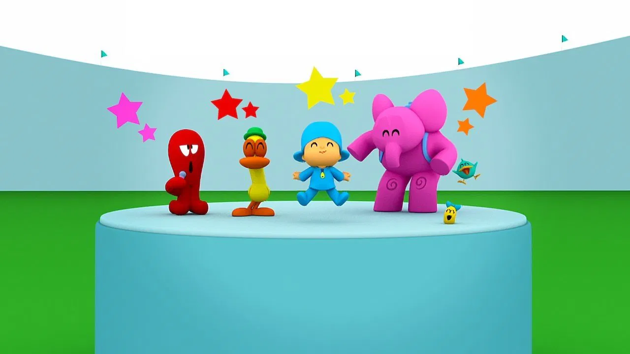 Pocoyo Special Sports backdrop