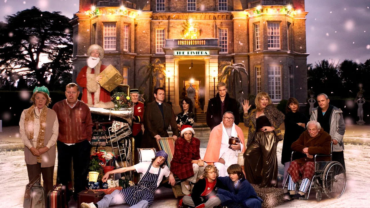 Christmas at the Riviera backdrop