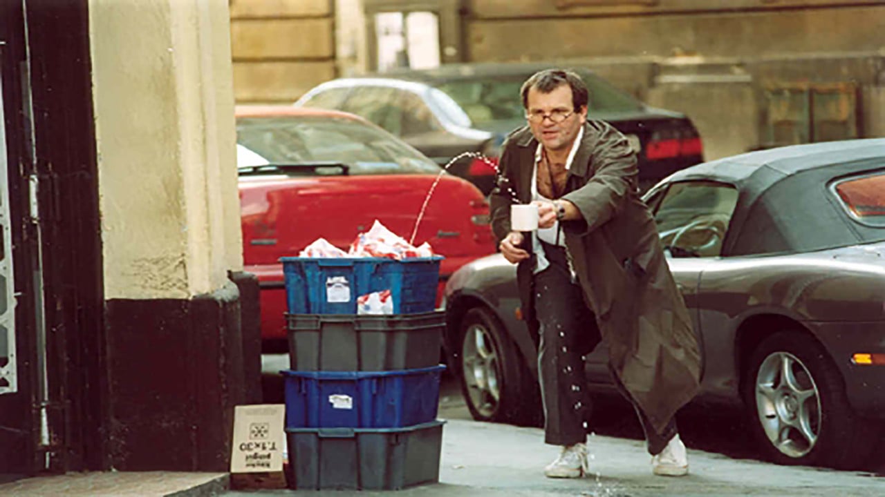 A Bus Came… backdrop