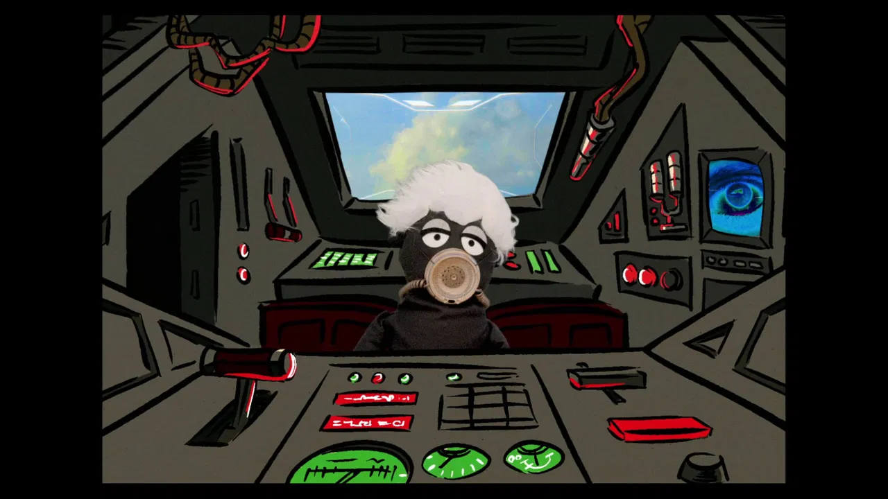 Uh-Oh Aliens backdrop