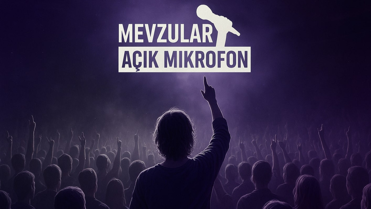Mevzular: Açık Mikrofon backdrop