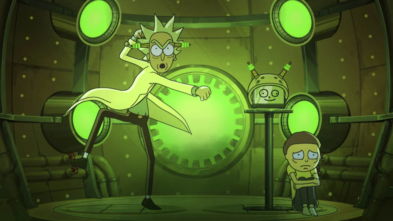 Rick and Morty: The Great Yokai Battle of Akihabara backdrop