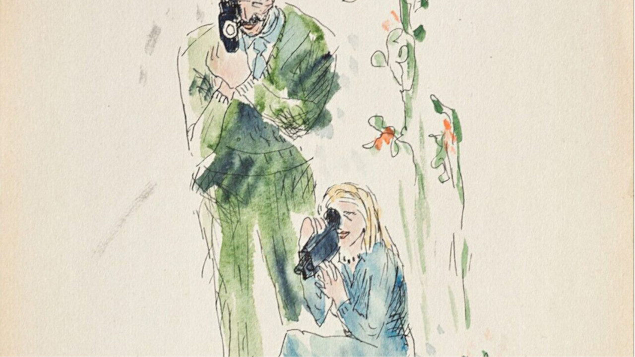 Angela's Diaries. Two Filmmakers. backdrop