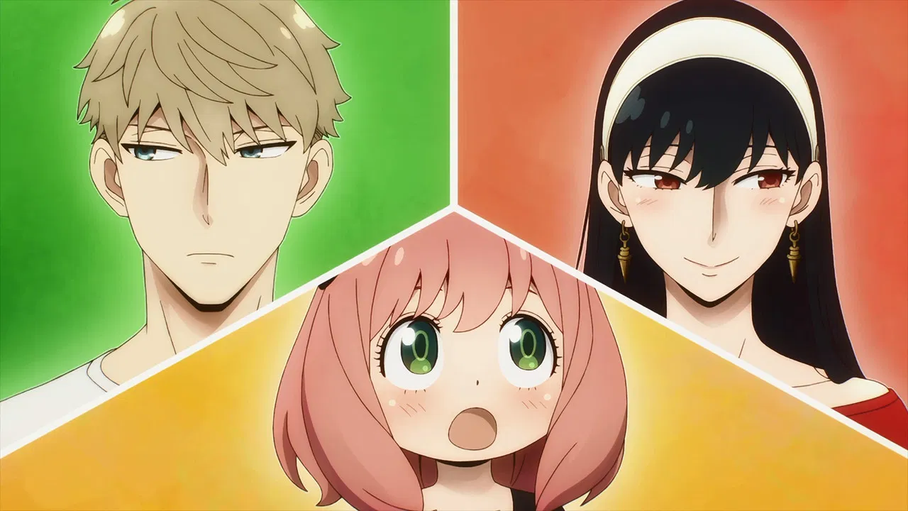 The Spy Family backdrop