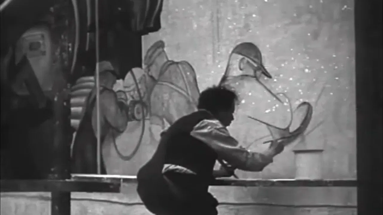 Detroit's Rivera backdrop