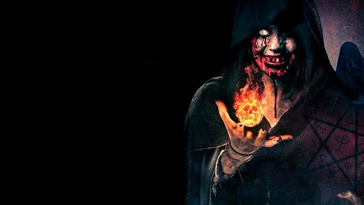 Return of the Salem Witch backdrop