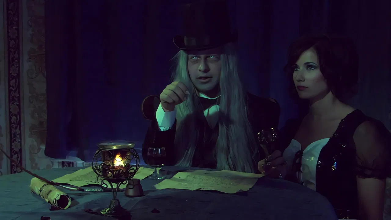 Dracula's Curse backdrop