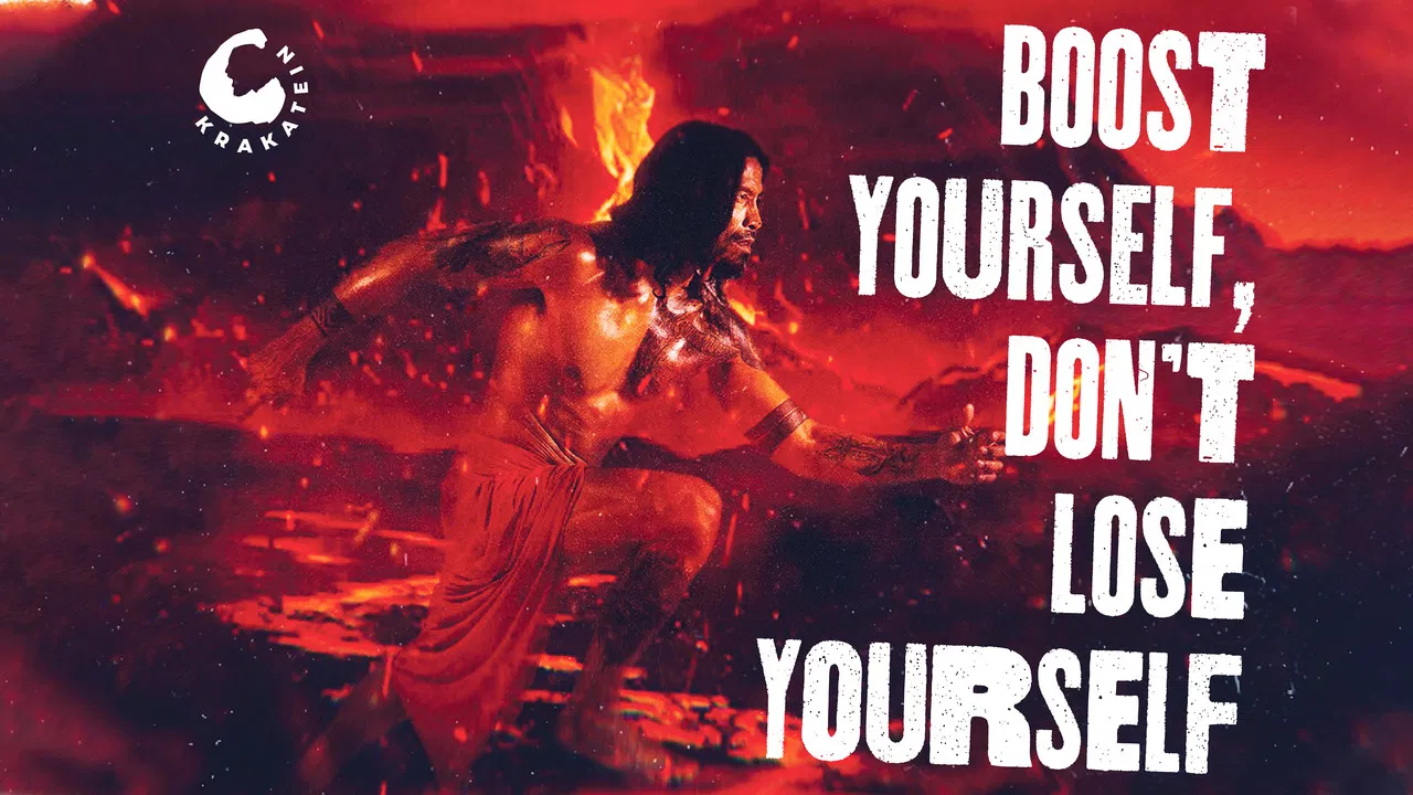 More Pain More Gain backdrop